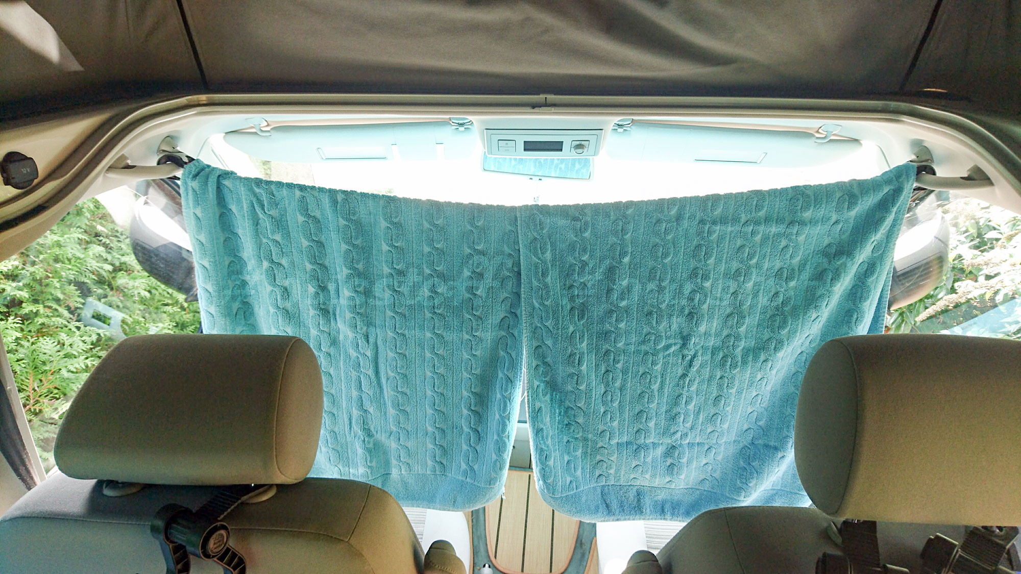 Camping Wäscheleine für Drinnen + Draußen, Van + Outdoor