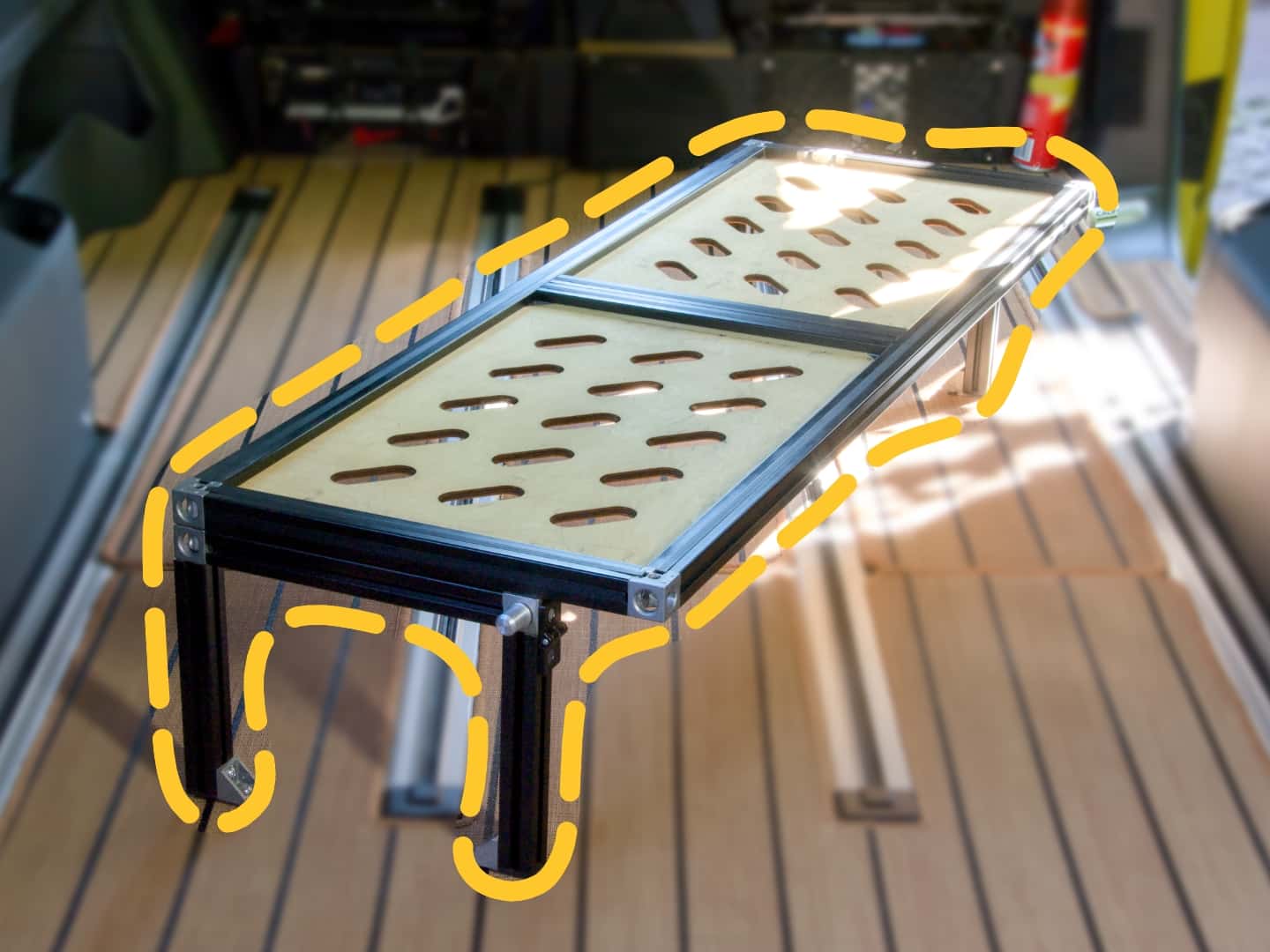 Mini Camper Self-Build Base Modules Multivan, Beach, Bus