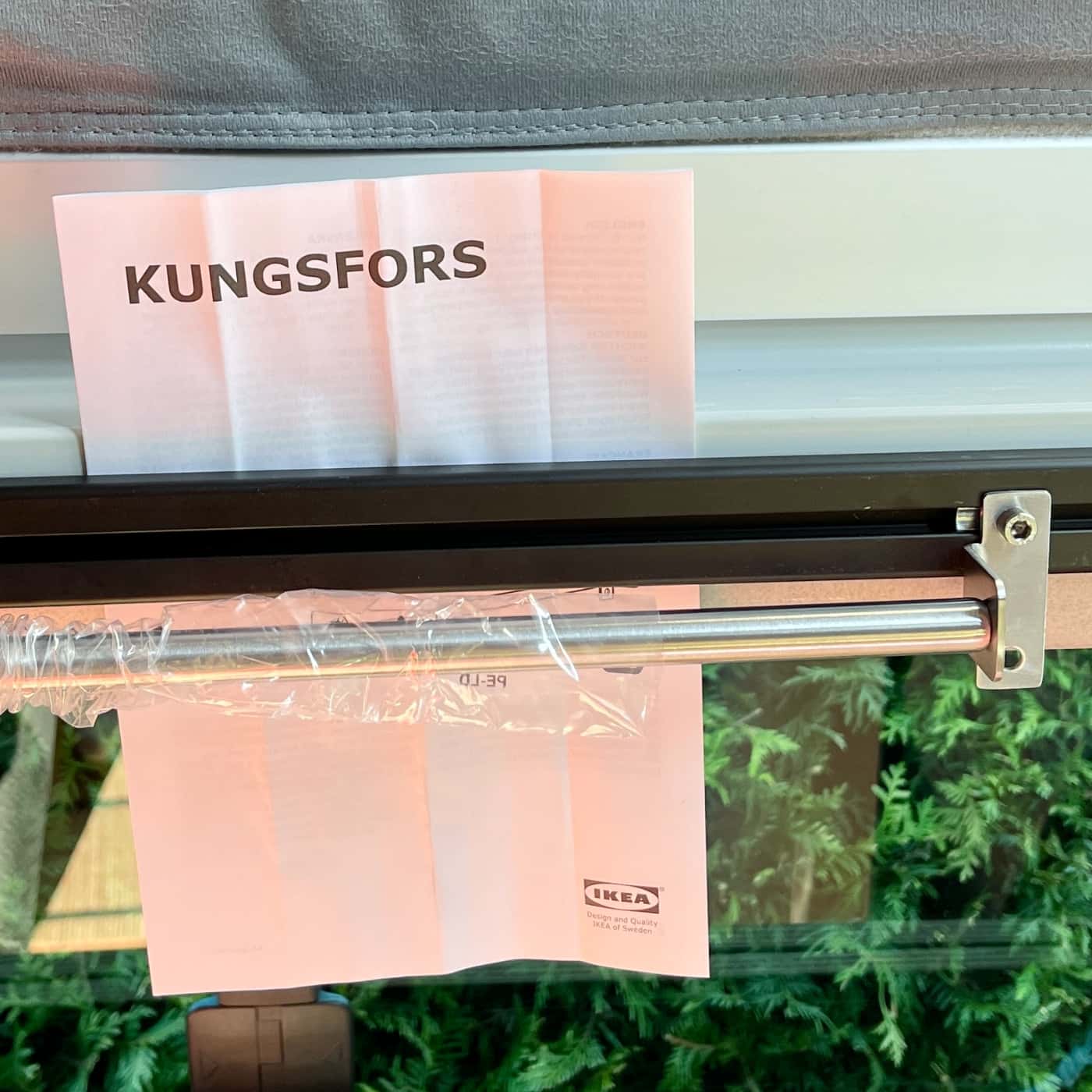 IKEA Kungsfors Handtuchstange an VANZEIT ® VANRAIL