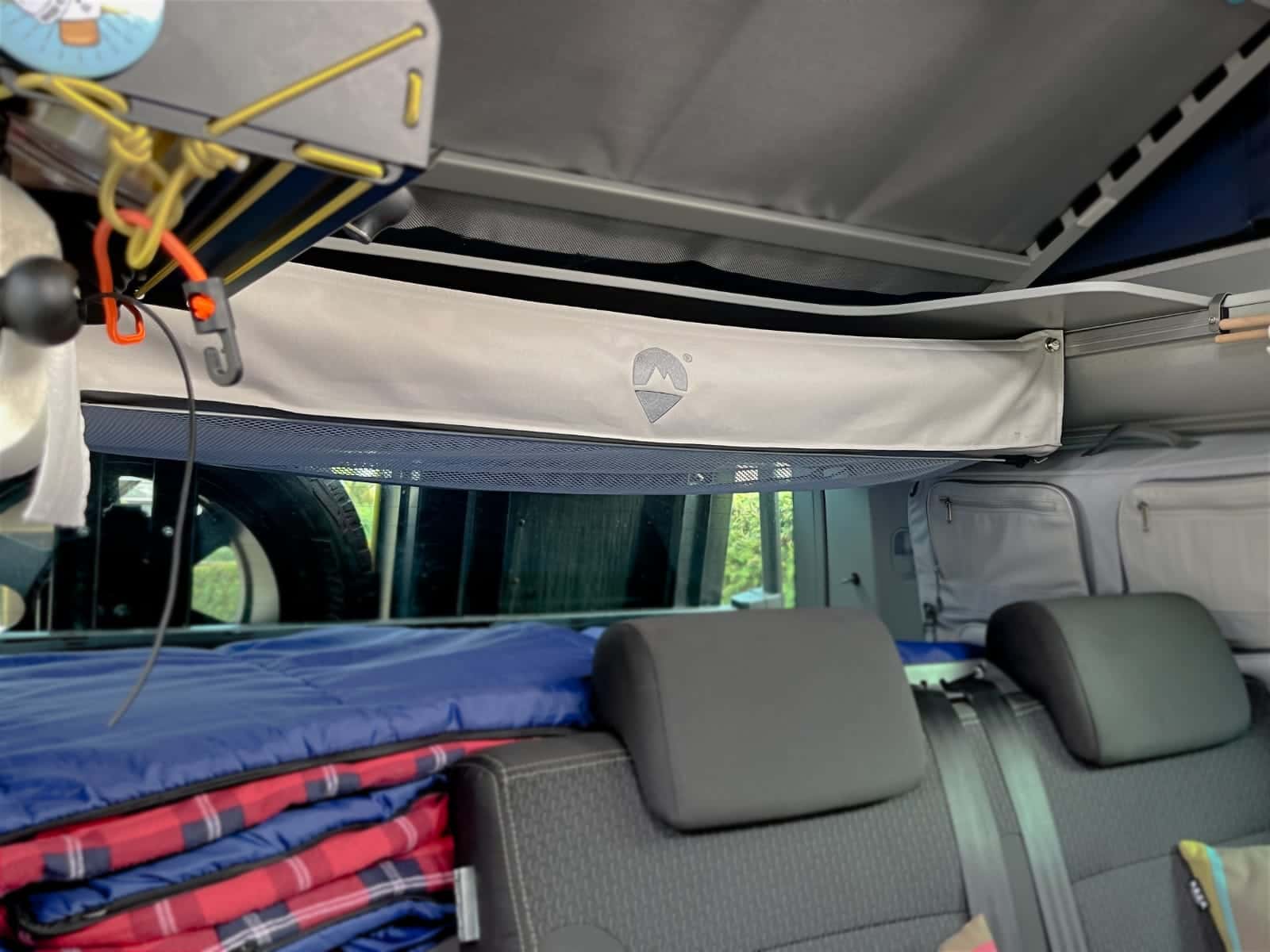 Roof Cabinet in VW California rear end