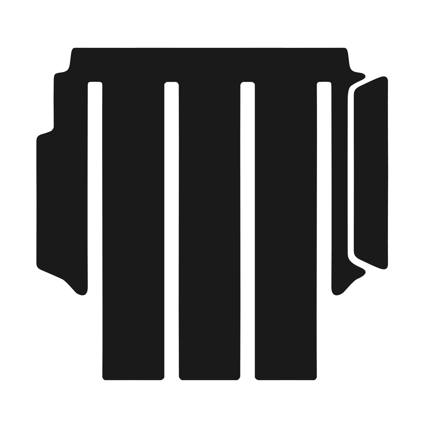 Wohnraummatte T6.1 Multivan & Beach ALLESANDECK Wohnraummatte T6.1 Multivan & Beach