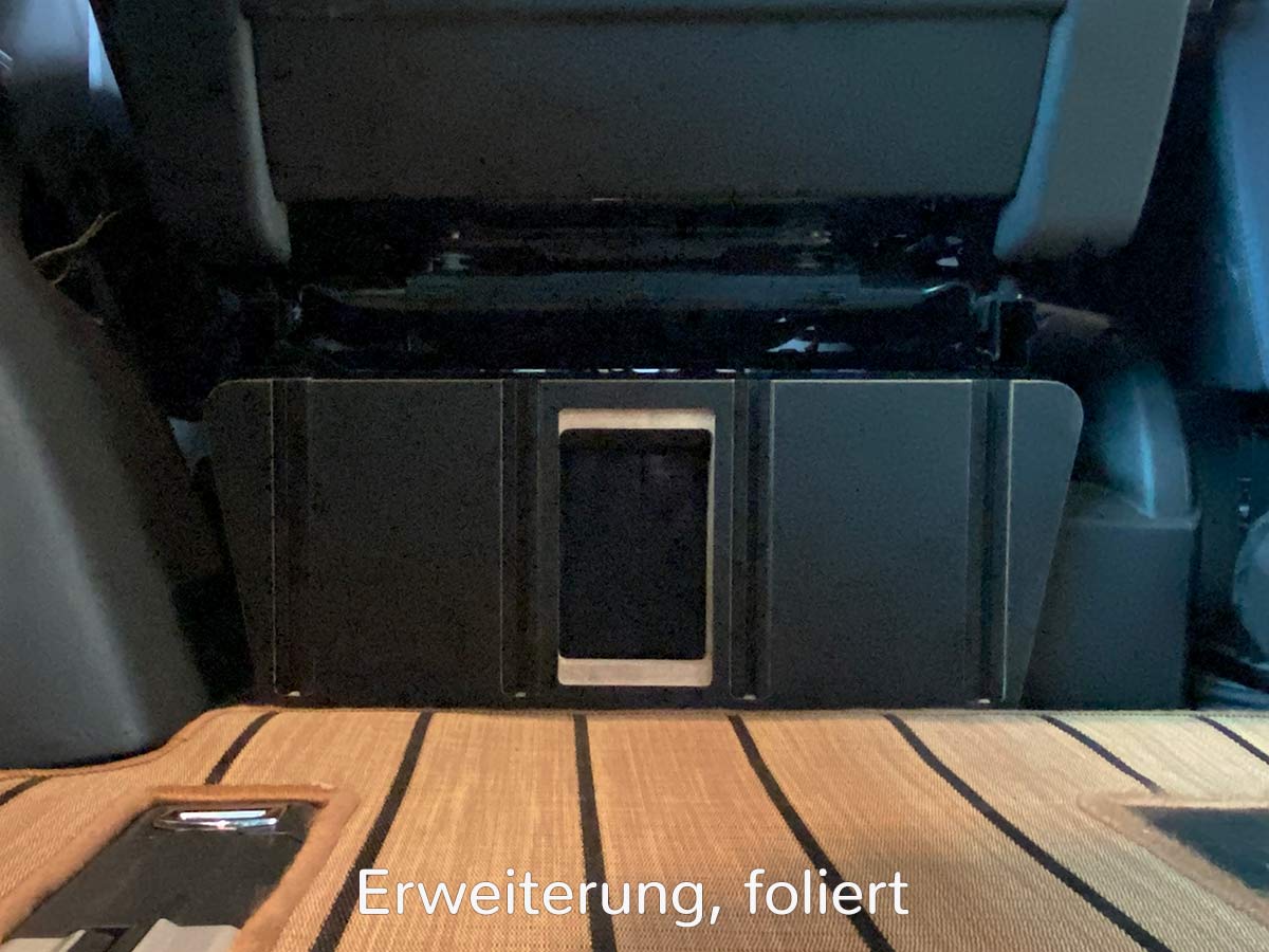 BLEIBTDRAN Verkleidung Sitzkonsole für Erweiterungen, foliert BLEIBTDRAN Verkleidung Sitzkonsole für Erweiterungen, foliert