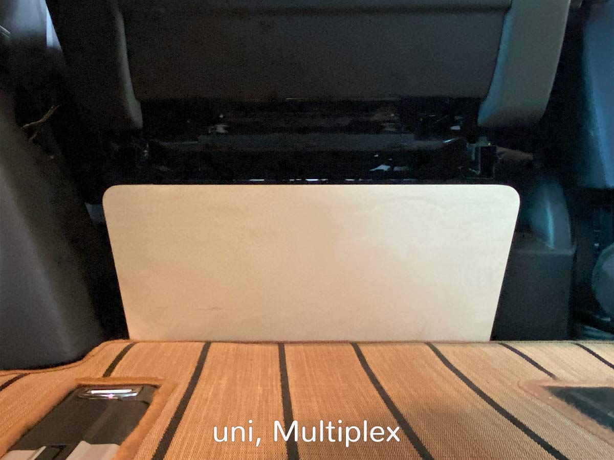 BLEIBTDRAN Verkleidung Sitzkonsole UNI, Multiplex-Platte