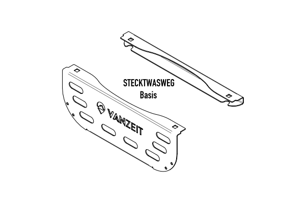 Zeichnung Trittstufenregal Basis