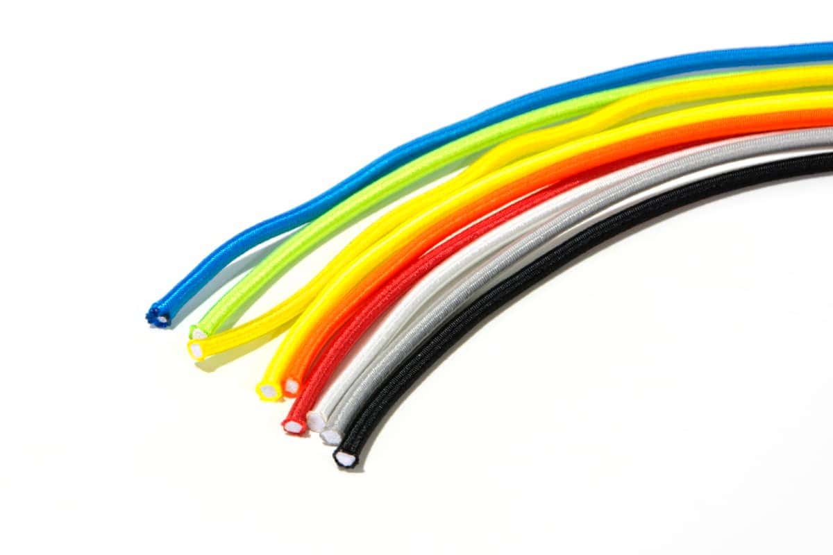 4 mm HQ Spanngummi je 1m, himmelblau 4 mm HQ Spanngummi je 1m, himmelblau
